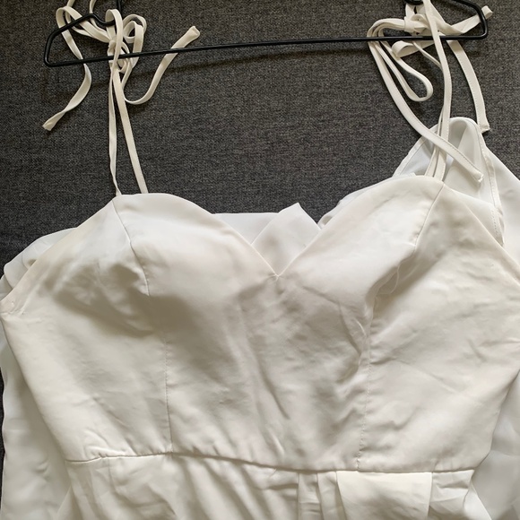 White Toni Dress - Picture 1 of 3